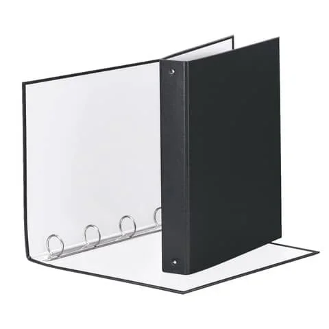 ESSELTE – Raccoglitore meeting 30 a4 4r in ppl nero – 395792700 – Confezione risparmio da 2 PZ