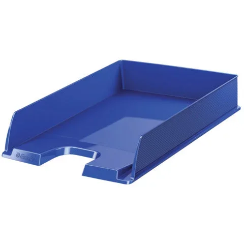 ESSELTE – Vaschetta portacorrispondenza europost polistirene blu – 623606 – Confezione da 10 PZ