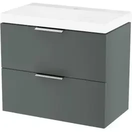 Excellent Blanko armadietto 65x37x58.5 cm sottolavabo sospeso verde MLEX.6301.640.GN