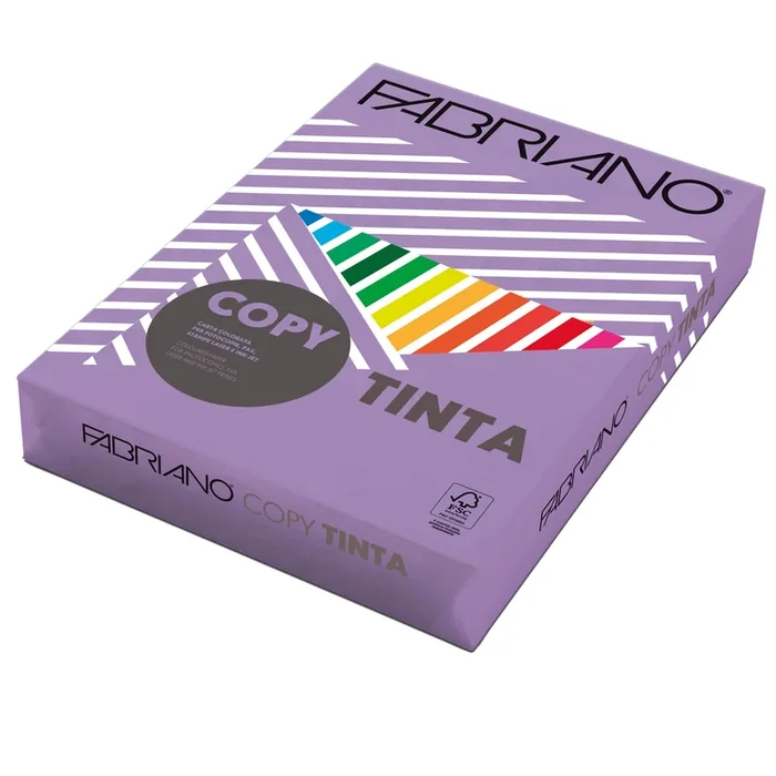 FABRIANO – Carta colore a4 80gr 500fg col.forti violetto – 76121297