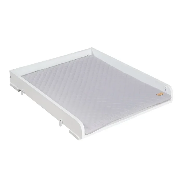 Fasciatoio Style In truciolato, trattamento della superficie: melamina, con trama opaca, bianco, larghezza totale 60 cm, altezza totale 10 cm, profondità totale 73 cm