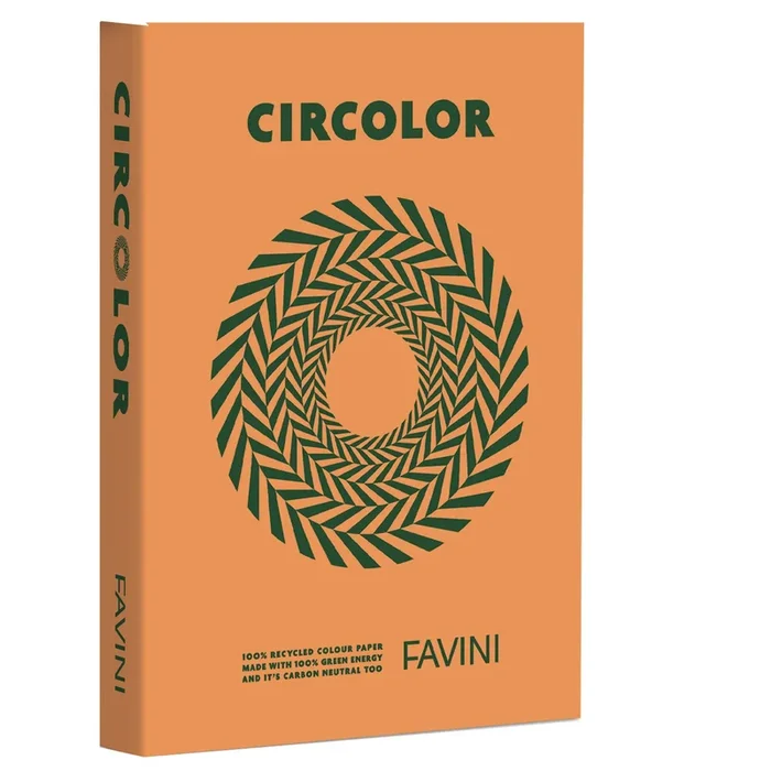 FAVINI – Carta circolor a4 80gr 500fg pumpkin h8 (arancio
