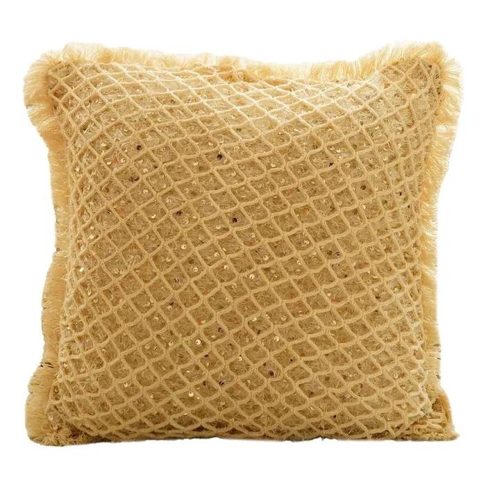 Federa decorativa Net Con fantasia strutturata, 43×43 cm