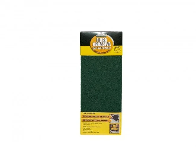 FIBRA ABRASIVA VERDE PER SVERNICIARE 120×280 MM