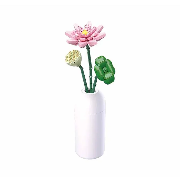 Fiore Di Loto Con Vaso