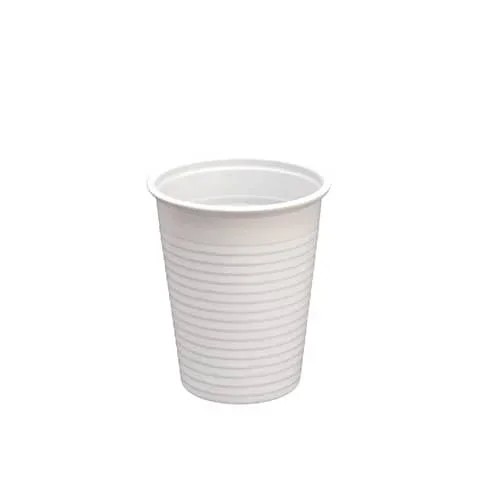 FLEXICUP – Bicchiere in pp – 2 gr – 200 ml/200 cc – ø 70 mm – conf. 100 pz bianco – 61755 – Confezione da 3 PZ