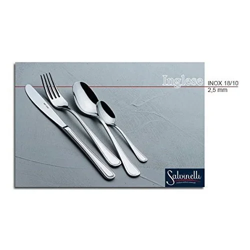 Forchetta Da Tavola Linea Inglese 3pezzi Inox