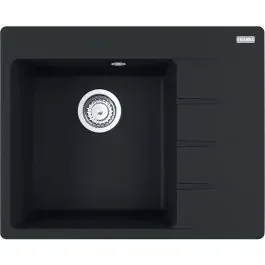 Franke Centro lavello in granito 62×50 cm nero 114.0633.131