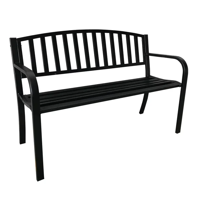 GARDEN-FRIEND – Panca da giardino hollywood l120cm in acciaio verniciato – P1362223