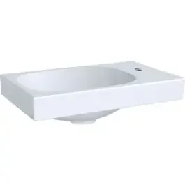 Geberit Acanto lavabo 40×25 cm rettangolare da mobile bianco 500.635.01.8