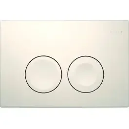 Geberit Delta25 placca di comando per WC bianco 115.125.11.5