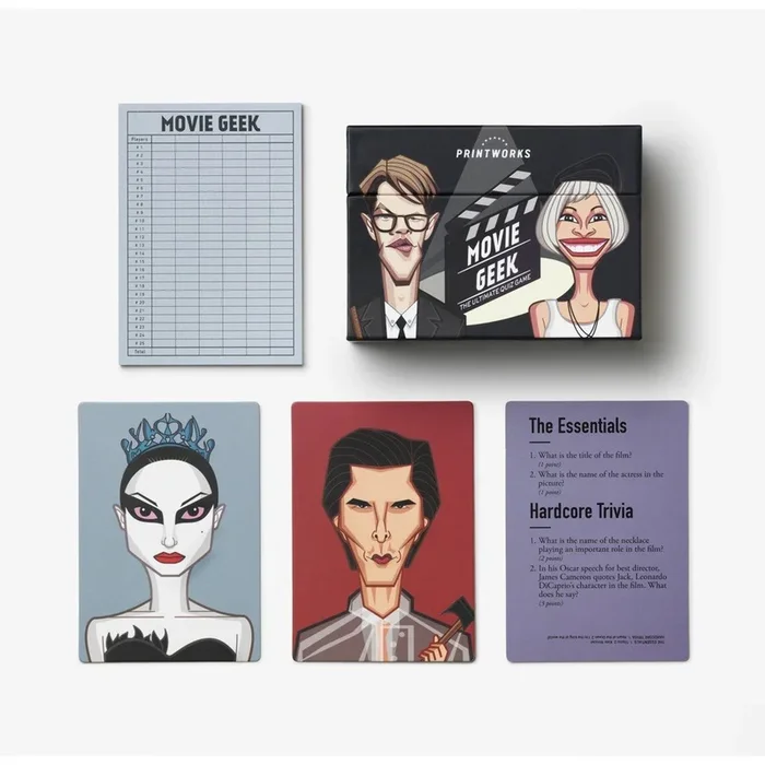 Gioco di società Trivia game Movie geek Età adatta: 12+ anni