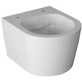Globo Forty3 vaso wc sospeso senza brida nero opaco FOS06.AR
