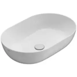 Globo T-Egde lavabo 60×41 cm ovale da appoggio bianco B6O60.BI