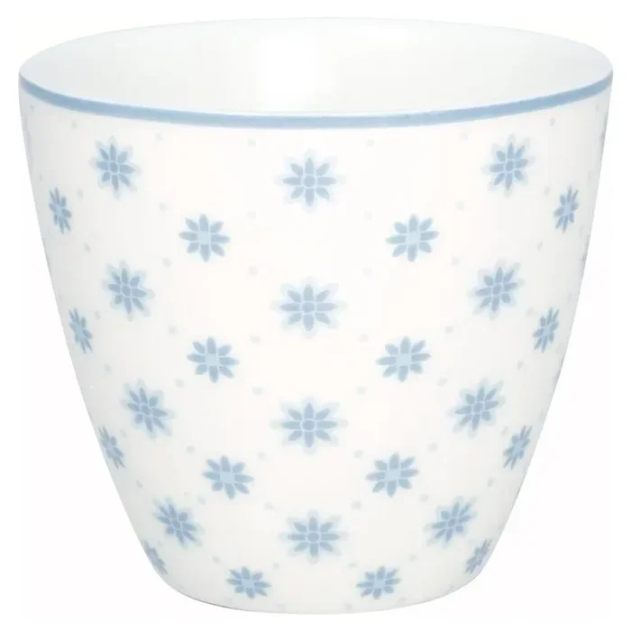 Green GateTazza300 ml, in porcellana, bianca/blu