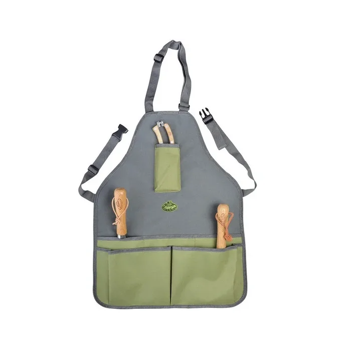 Grembiule Verde/grigio