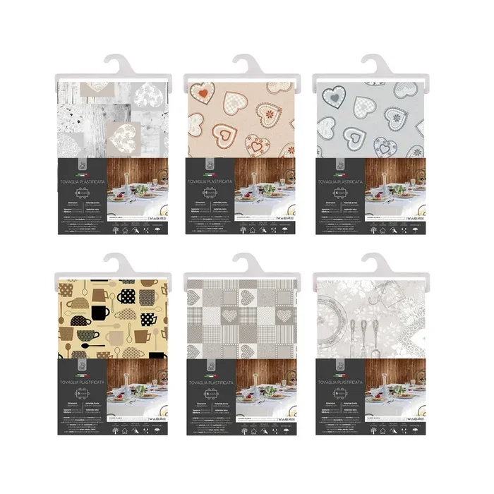 GUSTO CASA – Tovaglia antimacchia 6 posti 140×180 cm