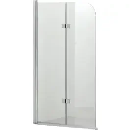 Hagser Anke parete vasca 100 cm 2 ante cromo lucida/vetro trasparente HGR30000023