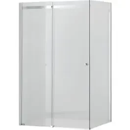 Hagser Frida box doccia 120×80 cm rettangolare cromo lucida/vetro trasparente HGR70000020