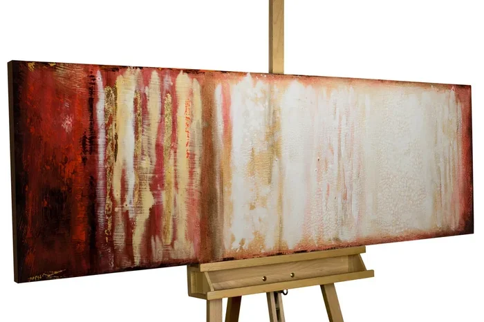 Handgemaltes Gemälde ‘Vagile Virtuosität’ 150x50cm | inkl. Echtheitszertifikat