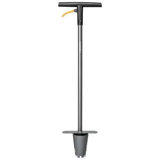 Handy bulb planter with long FISKARS handle
