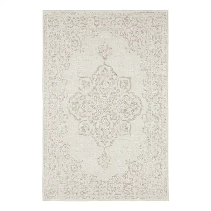 Hanse HomeTappeto da interno/esterno TilosSintetico, bouclé, a pelo piatto, beige, 80×150 cm