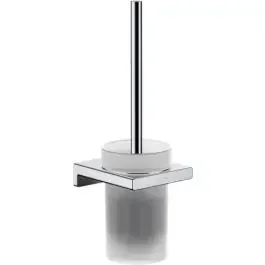 Hansgrohe AddStoris scopino wc avvitato cromo-vetro 41752000