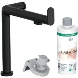 Hansgrohe Aqittura M91 rubinetto da cucina con filtro verticale nero 76802670