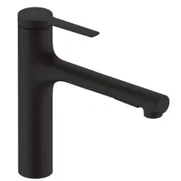 Hansgrohe Zesis M33 rubinetto da cucina verticale nero 74804670