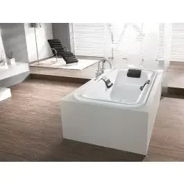 Hoesch Ergo+ vasca da bagno rettangolare 207.5×107.5 cm bianco 6436.010305