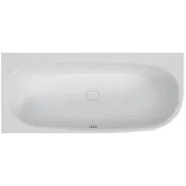 Hoesch iSensi vasca da bagno angolare 180×80 cm ovale bianco 3864.010
