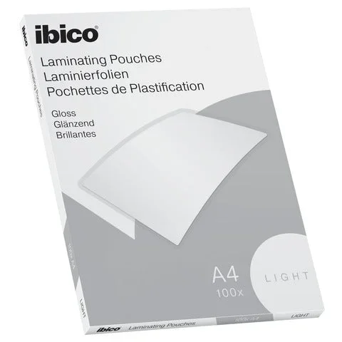 IBICO – Pouches per plastificatrici basics light 75 µm a4 – conf.100 pezzi – 627308