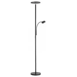 Just Light Hans lampada da terra 2×22 W nero 11709-18