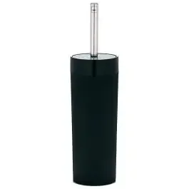 Kela Dark scopino wc appoggiato nero 21739
