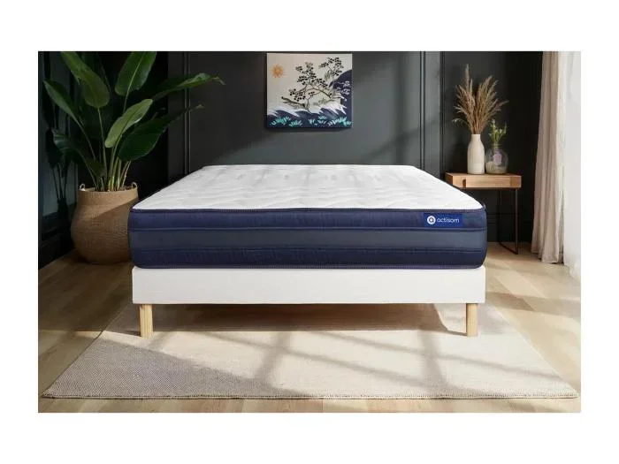 Kit rete e materasso matrimoniale Actilatex tech 180x200cm – Spessore : 24 cm – Lattice e memory foam- molto rigido