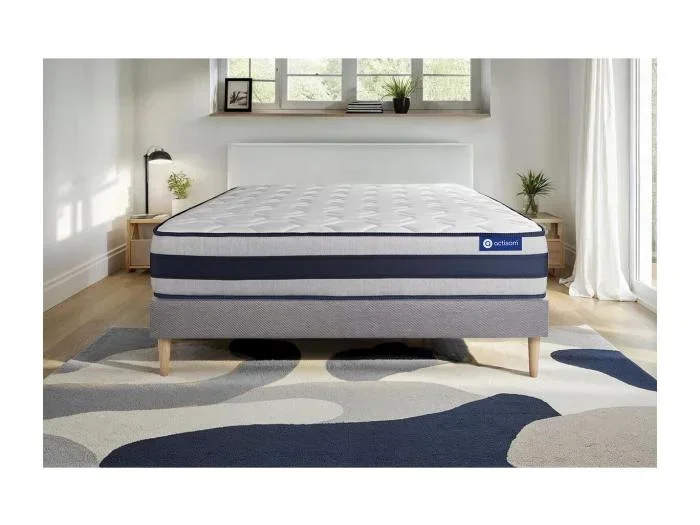 Kit rete e materasso matrimoniale Actimemo ergo 140x200cm – Spessore : 24 cm- memory foam – rigido