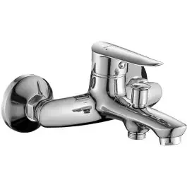 Kuchinox Cento rubinetto per vasca e doccia a parete cromo BKC010D