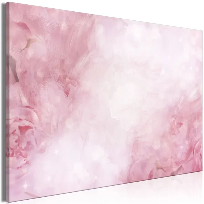 Kunstdruck auf Leinwand ‘Pink Power Wide’