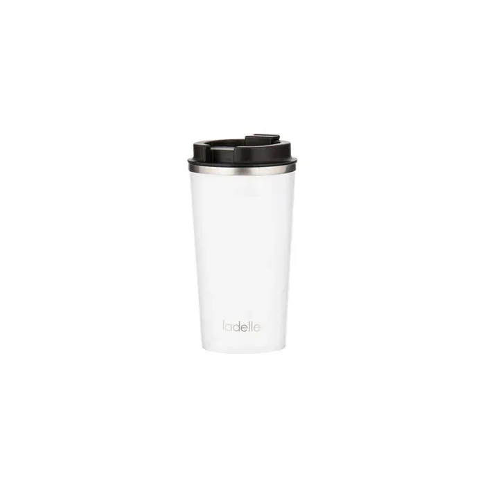 LadelleTazza termica Eco500 ml, bianca, in acciaio inox