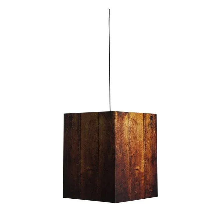 Lampa Heavy Light Warm Wood