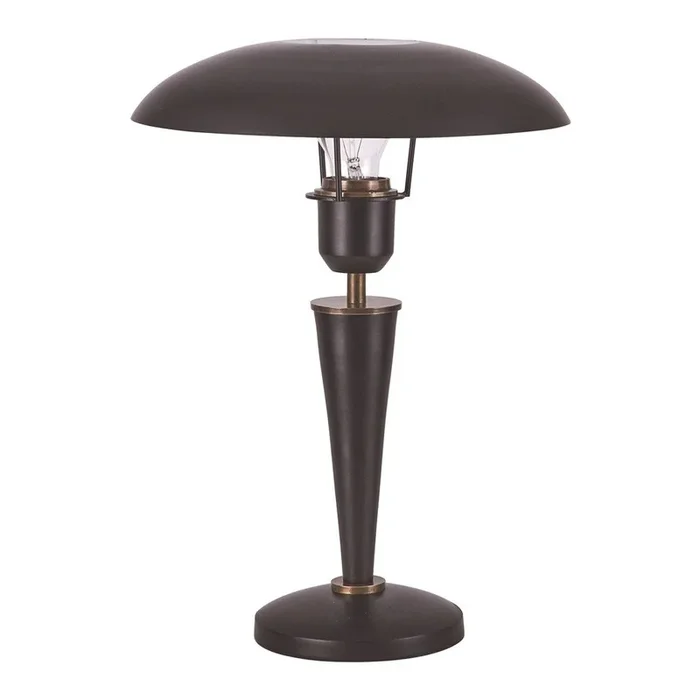 Lampada da tavolo Nera, altezza totale 34 cm