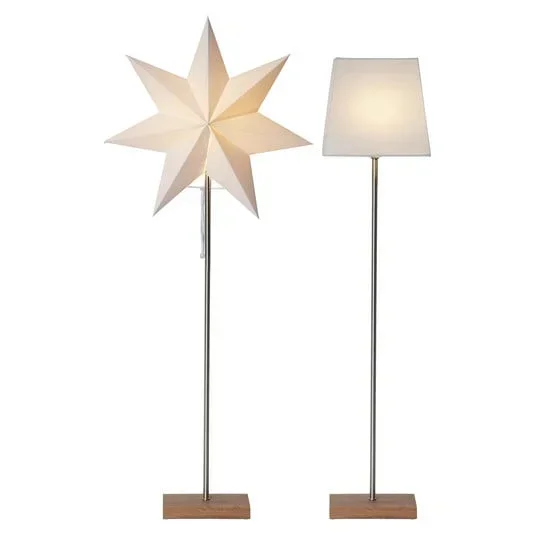 Lampada decorativa MOA, combinazione di stelle + paralume