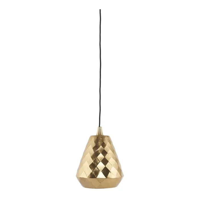 Lampadario Giallo, ø 22,5 cm, altezza totale 25 cm