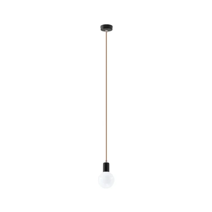 Lampadario Marrone