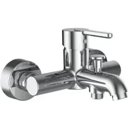 Laufen Lua rubinetto per vasca e doccia a parete cromo H3210810044001