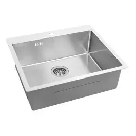 Laveo Marmara lavello in acciaio 59×51 cm SAM010T