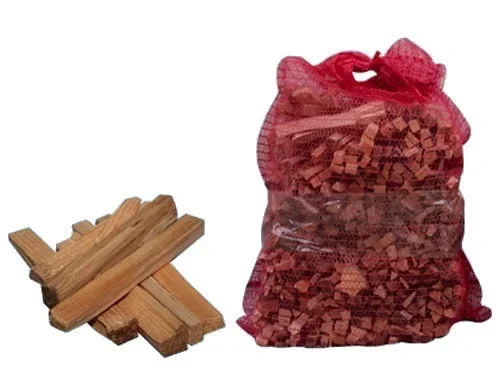 Legnetti accendifuoco per camini stufe e BBQ in sacchetto da 5Kg