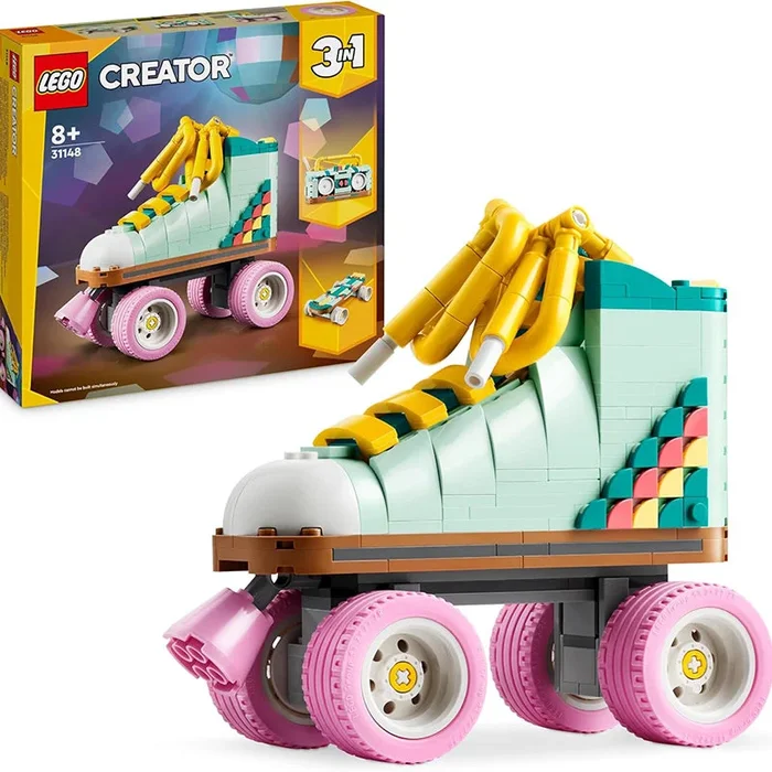Lego Creator 31148 Pattino Rotelle Retro’ 3 In 1