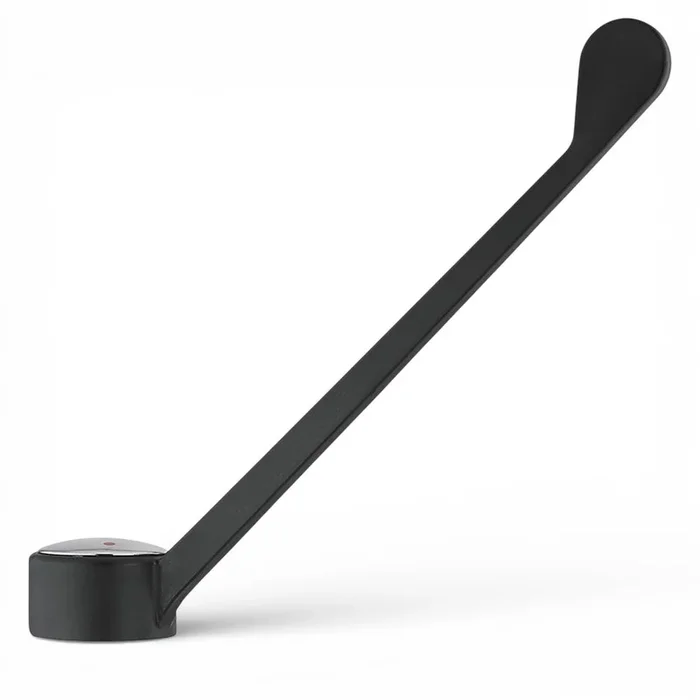 Leva clinica per miscelatori a monocomando 26 cm nera in nylon