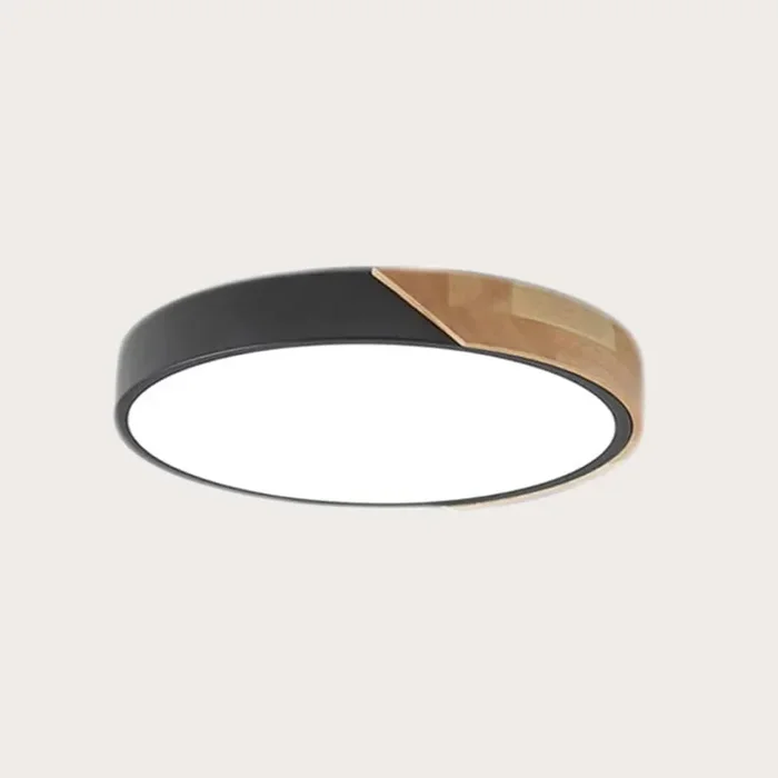 Luce a soffitto in legno ultra sottile a LED GLAREFUSIONE